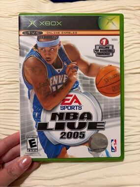 NBA Live 2005 Xbox Original Game Complete EA Sports